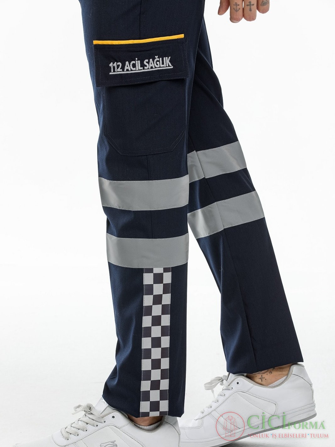 112 Acil Alpaka Poliviskon Kumaş Pantolon
