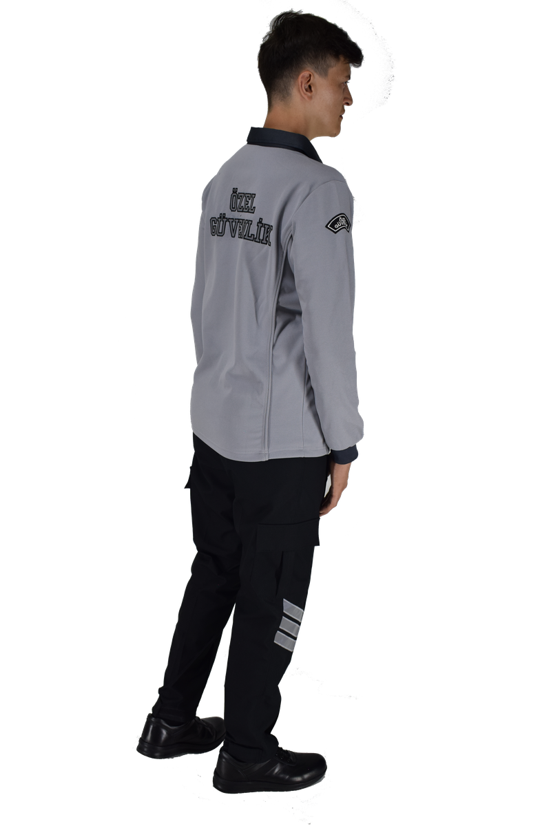 Özel güvenlik erkek uzun kollu tshirt